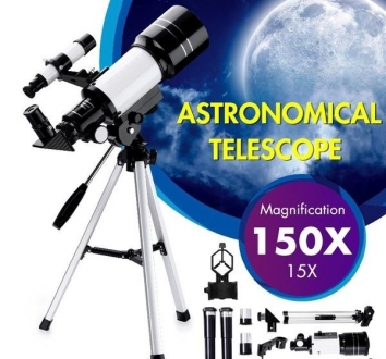 F30070m Astronomical Telescope with Tripod